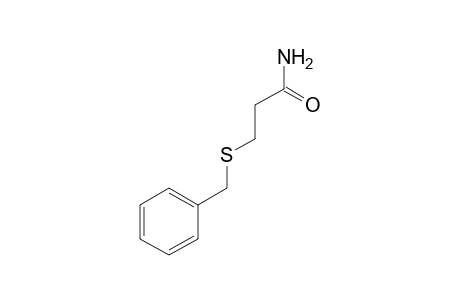 3-(benzylthio)propionamide