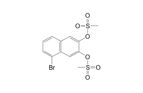 5-bromo-2,3-naphthalenediol, dimethanesulfonate(ester)