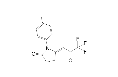 1-PARA-TOLYL-5-(3,3,3-TRIFLUORO-2-OXO-PROPYLIDENE)-PYRROLIDIN-2-ONE