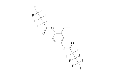 2-Ethylhydroquinone, bis(heptafluorobutyrate)