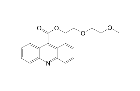 2-(2-Methoxyethoxy)ethyl acridine-9-carboxylate