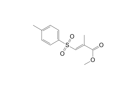 (E)-2-Methyl-3-(4-tolyl-sulfonyl)-acrylic acid, methyl ester