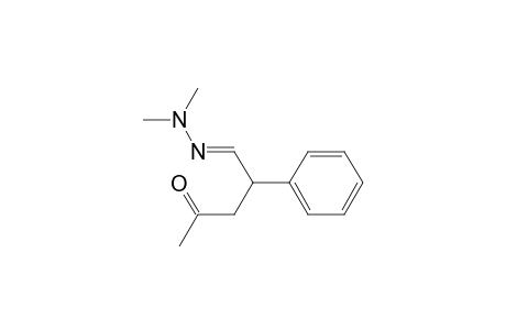 (5E)-5-(dimethylhydrazinylidene)-4-phenyl-2-pentanone