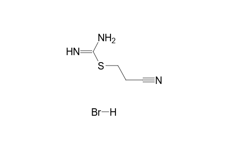 2-(2-CYANOETHYL)-2-THIOPSEUDOUREA, MONOHYDROBROMIDE