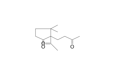 2-Acetyl-3,3-dimethyl-2-(3-oxobutyl)cyclopentanone