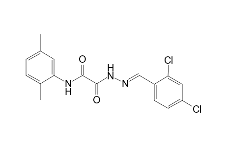 acetic acid, [(2,5-dimethylphenyl)amino]oxo-, 2-[(E)-(2,4-dichlorophenyl)methylidene]hydrazide