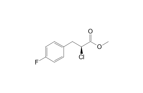 (S)-Methyl 2-chloro-3-(4-fluorophenyl)propanoate