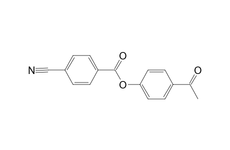 (4-acetylphenyl) 4-cyanobenzoate