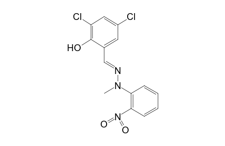 3,5-dichlorosalicylaldehyde, methyl(o-nitrophenyl)hydrazone