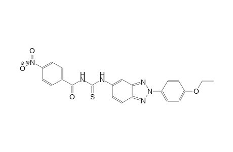 N-[2-(4-ethoxyphenyl)-2H-1,2,3-benzotriazol-5-yl]-N'-(4-nitrobenzoyl)thiourea