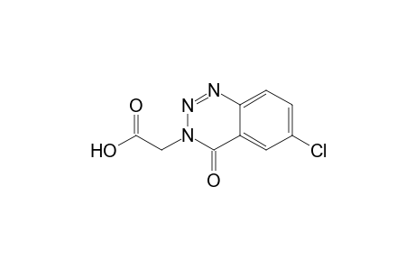1,2,3-Benzotriazine-3(4H)-acetic acid, 6-chloro-4-oxo-