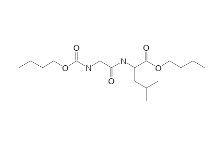 Glycyl-L-leucine, N-butoxycarbonyl-, butyl ester