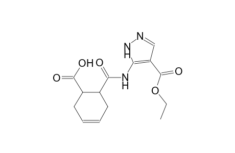 6-({[4-(ethoxycarbonyl)-1H-pyrazol-5-yl]amino}carbonyl)-3-cyclohexene-1-carboxylic acid