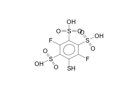 1-MERCAPTO-2,5-DIFLUOROBENZENE-3,4,6-TRISULPHONATE