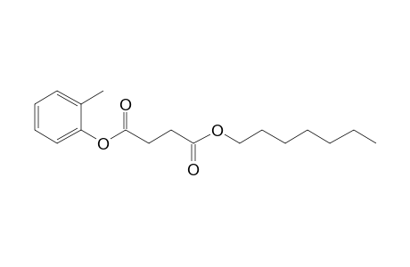 Succinic acid, heptyl 2-methylphenyl ester