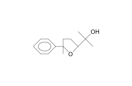cis-5-(2-Hydroxy-2-propyl)-2-methyl-2-phenyl-tetrahydrofuran