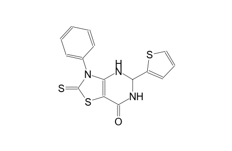 3-phenyl-5-(2-thienyl)-2-thioxo-2,3,5,6-tetrahydro[1,3]thiazolo[4,5-d]pyrimidin-7(4H)-one