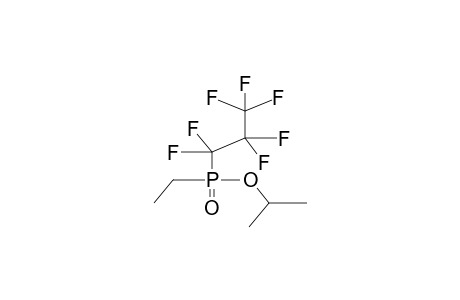 ISOPROPYL ETHYL(HEPTAFLUOROPROPYL)PHOSPHINATE