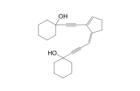 1-[2-(Z)-5-(3-(1-Hydroxycyclohex-1-yl)-2-propynylidene)-1-cyclopenten-1-yl]ethynyl]cyclohexan-1-ol