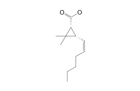 (1R,3S)-3-[(Z)-Hex-1-enyl]-2,2-dimethylcyclopropane-1-carboxylic acid