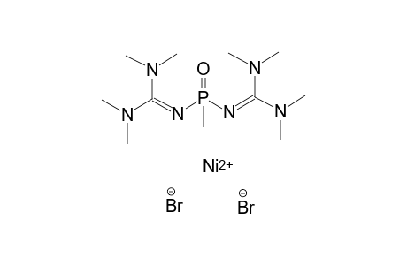 Nickel(II) 2-[[bis(dimethylamino)methyleneamino]-methyl-phosphoryl]-1,1,3,3-tetramethyl-guanidine dibromide