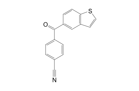 4-(Benzo[b]thiophene-5-carbonyl)benzonitrile