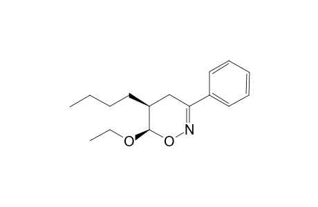 5-BUTYL-6-ETHOXY-3-PHENYL-5,6-DIHYDRO-4H-1,2-OXAZINE;5,6-CIS-ISOMER