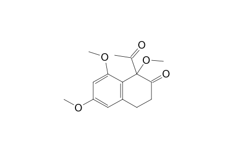 1-ACETYL-3,4-DIHYDRO-1,6,8-TRIMETHOXYNAPHTHALEN-2(1H)-ONE