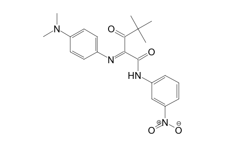 Pentanamide, 2-[[4-(dimethylamino)phenyl]imino]-4,4-dimethyl-N-(3-nitrophenyl)-3-oxo-