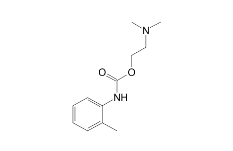 2-(dimethylamino)ethanol, o-methylcarbanilate (ester)