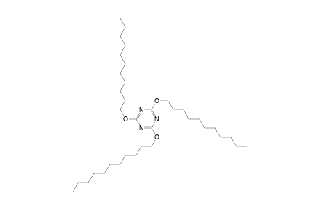 1,3,5-Triazine, 2,4,6-tris(undecyloxy)-