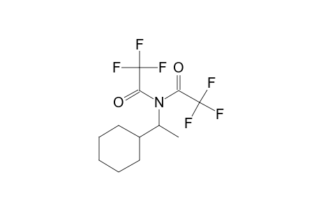 (S)-(+)-1-cyclohexylethylamine, N,N-bis(trifluoroacetyl)-