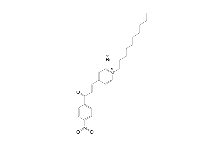 (2E)-1-(4-NITROPHENYL)-3-(N-DECYL-4-PYRIDINIUM-BROMIDE)-2-PROPEN-1-ONE