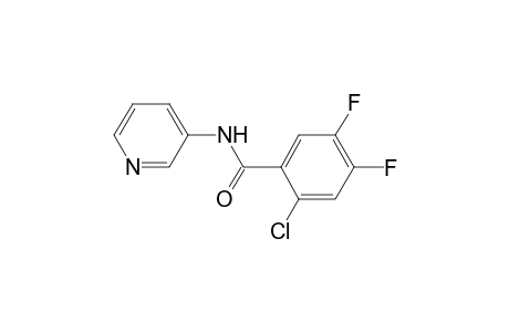 2-Chloro-4,5-difluoro-N-(3-pyridinyl)benzamide