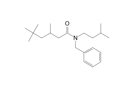 Hexanamide, 3,5,5-trimethyl-N-benzyl-N-(3-methylbutyl)-