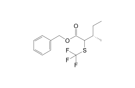 (3S)-2-[(trifluoromethyl)thio]-3-methylpentanoic acid benzyl ester