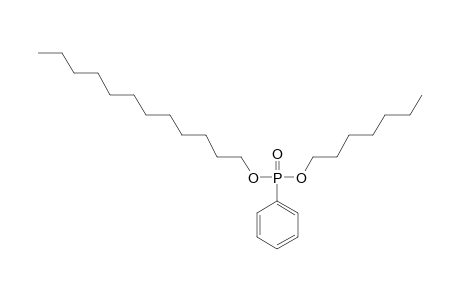 Phenylphosphonic acid, dodecyl heptyl ester