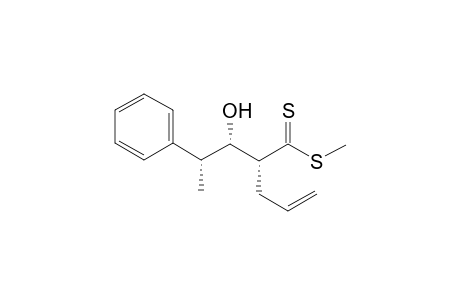 Methyl 2-(1-hydroxy-2-phenylpropyl)-4-pentenedithioate