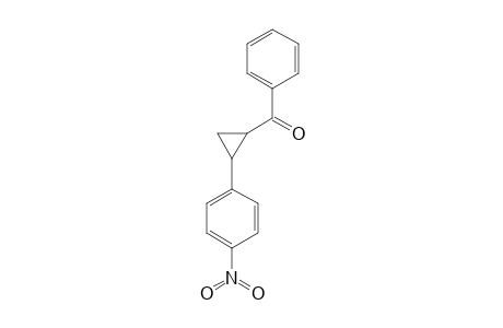 2-(4-Nitrophenyl)cyclopropyl phenyl ketone