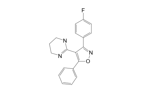 3-(4-Fluorophenyl)-5-phenyl-4-(pyrimidin-2-yl)isoxazole