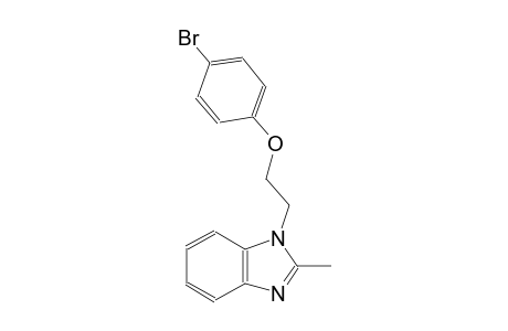 1-[2-(4-bromophenoxy)ethyl]-2-methyl-1H-benzimidazole