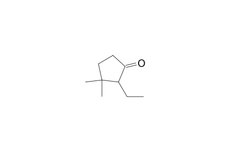 2-Ethyl-3,3-dimethylcyclopentanone