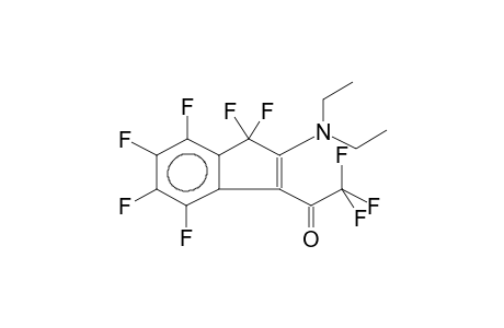 2-DIETHYLAMINO-PERFLUORO-3-ACETYLINDENE