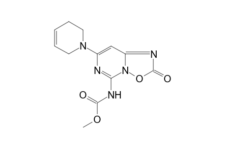 7-(3,6-dihydro-1(2H)-pyridyl)-2-oxo-2H-[1,2,4]oxadiazolo[2,3-c]pyrimidine-5-carbamic-5-carbamic acid, methyl ester