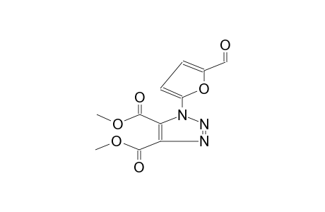 1-(5-FORMYL-2-FURYL)-4,5-DIMETHOXYCARBONYL-1,2,3-TRIAZOLE