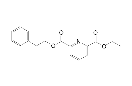 2,6-Pyridinedicarboxylic acid, ethyl phenethyl ester