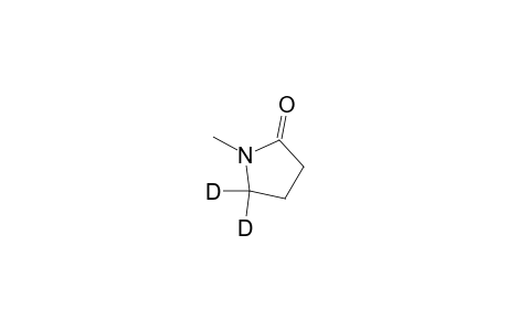 2-Pyrrolidinone-5,5-D2, 1-methyl-