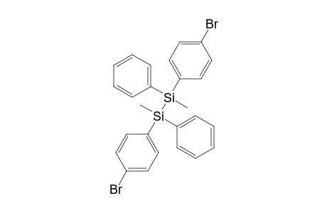 1,2-Di(para-bromophenyl)-1,2-dimethyl-1,2-diphenyldisilane