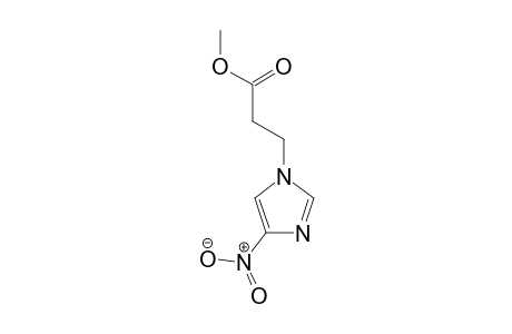 Methyl 3-(4-nitro-1H-imidazol-1-yl)propanoate