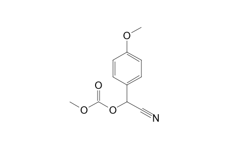 2-(Methoxycarbonyloxy)-2-(4-methoxyphenyl)acetonitrile